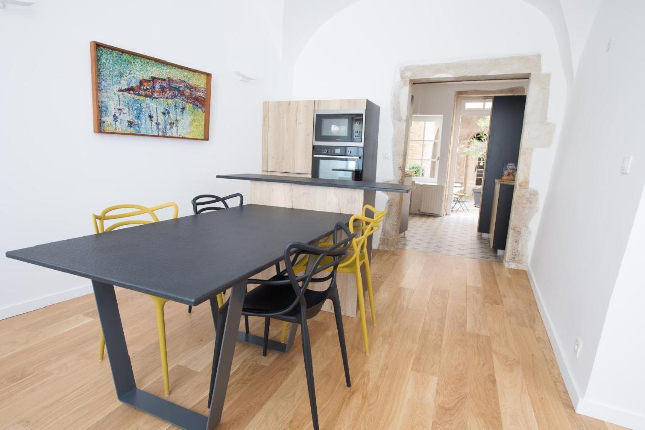 L'Aubertine - Appartement Hypercentre Avec Terrasse Бон Экстерьер фото
