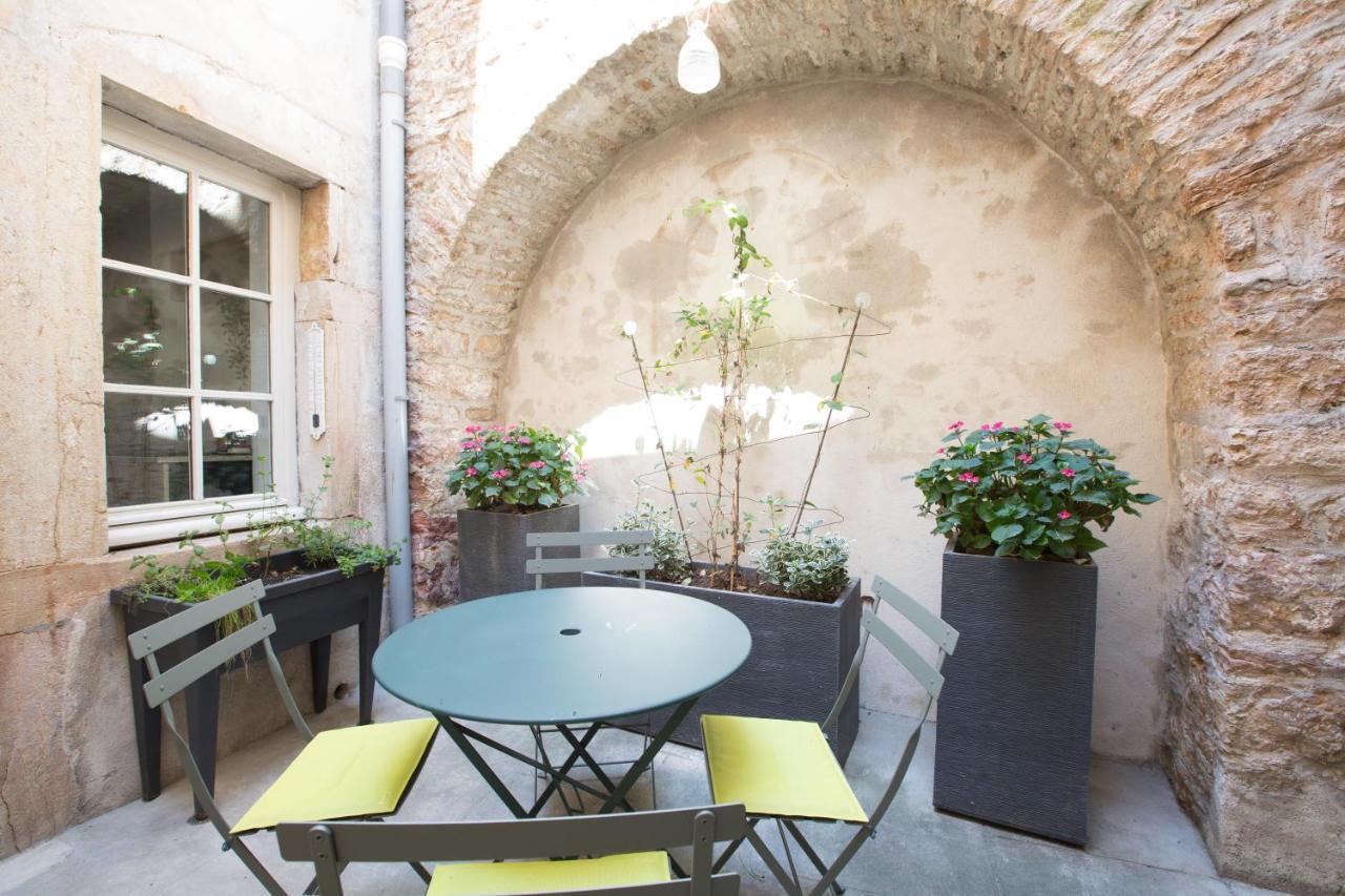 L'Aubertine - Appartement Hypercentre Avec Terrasse Бон Экстерьер фото