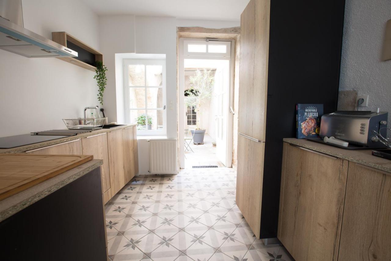 L'Aubertine - Appartement Hypercentre Avec Terrasse Бон Экстерьер фото